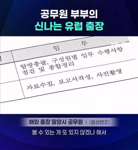 공무원 부부의 신나는 유럽 출장 - 밈카세