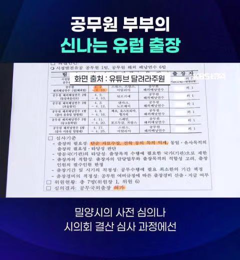 공무원 부부의 신나는 유럽 출장 - 밈카세