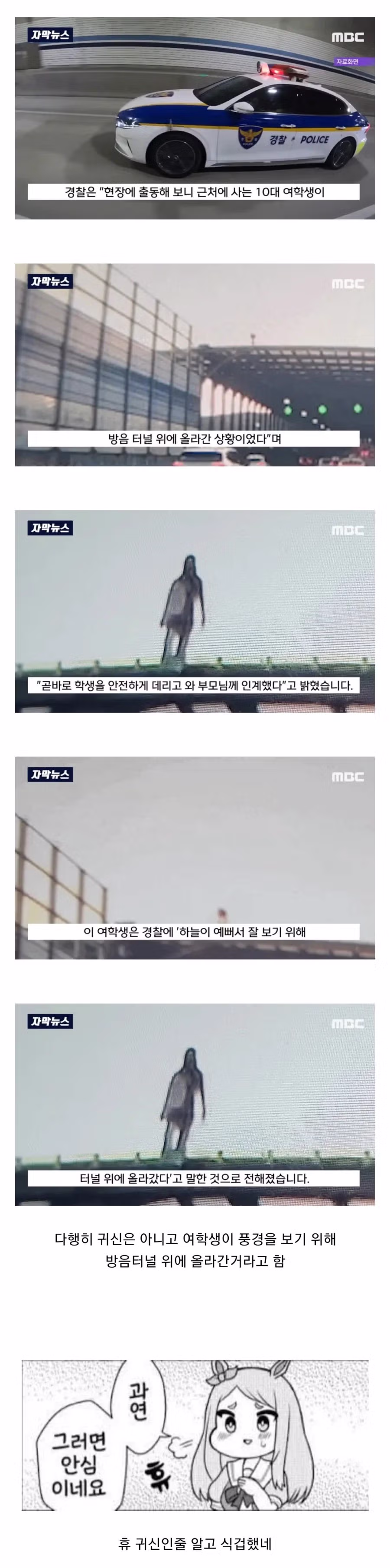 약혐) 용인 방음터널 귀신소동 - 밈카세