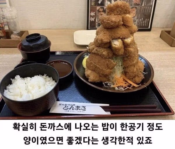 한국 돈까스에 불만이 많은 일본인.jpg - 밈카세