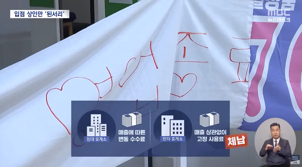 불 꺼진 기흥휴게소 "3주 뒤 나가라" 기습 통보 - 밈카세