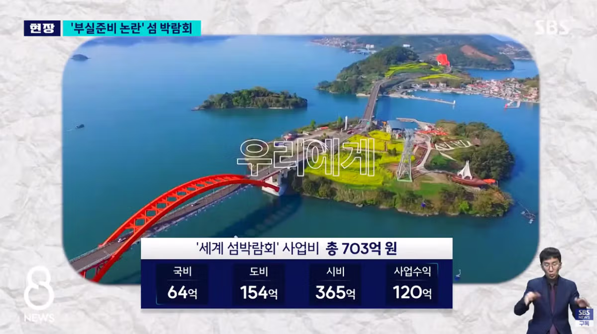 여수 섬 박람회 최근 상황 - 밈카세