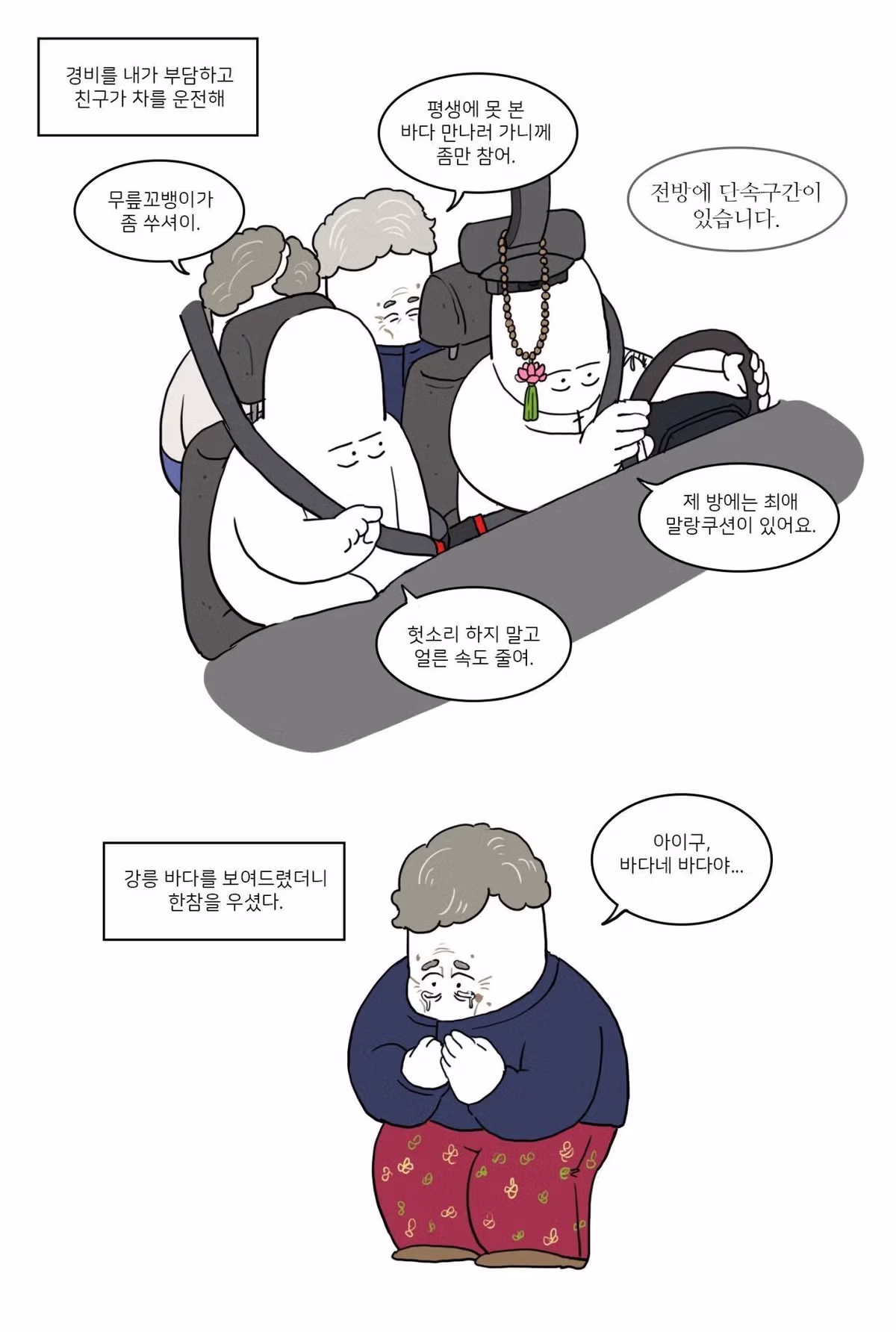 일평생 바다를 본 적이 없는 할머니들.jpg - 뽐뿌 인기글 이미지 2 - 밈카세