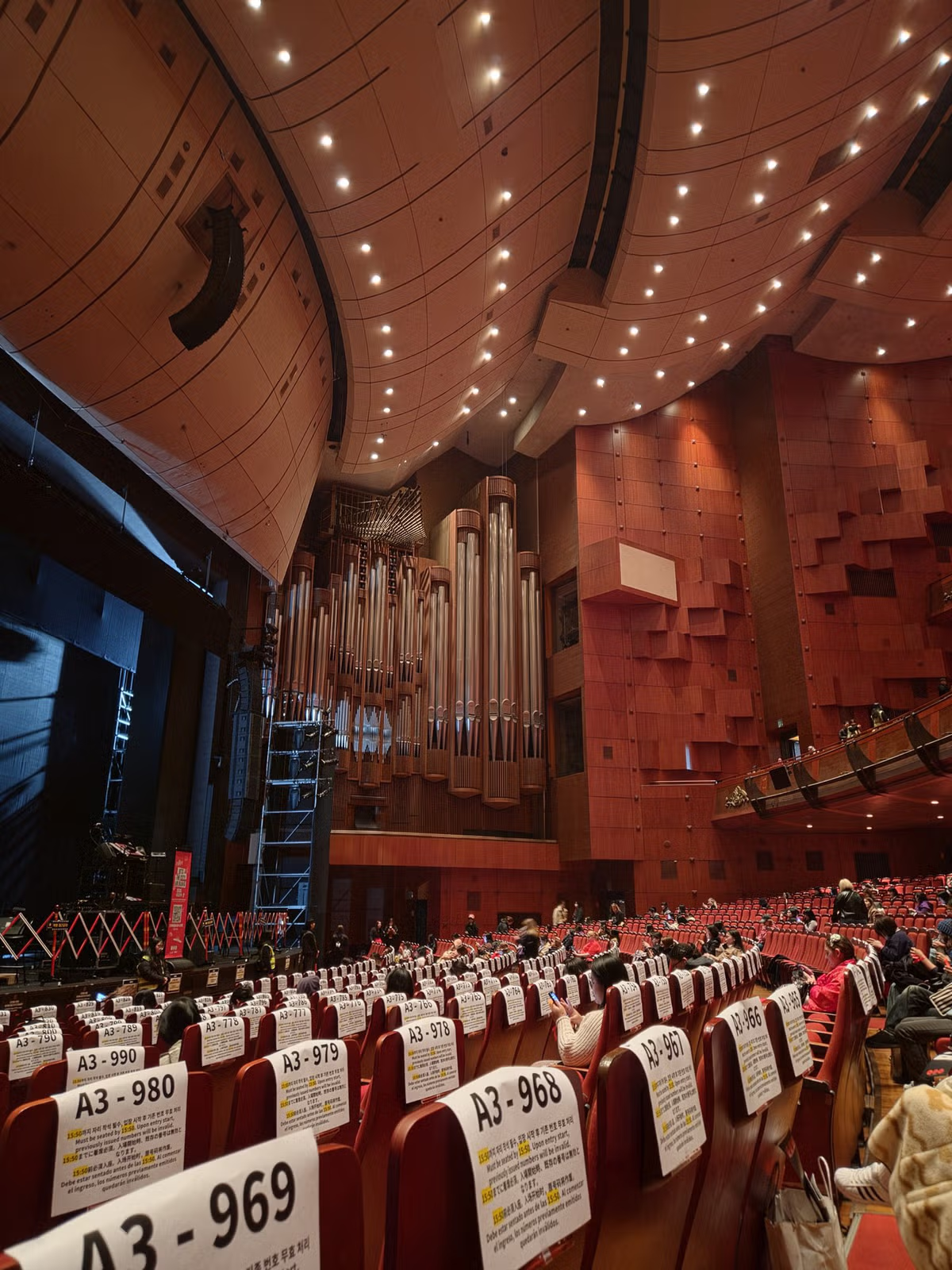 BTS 광화문 공연 당첨된 팬들 대기석 3