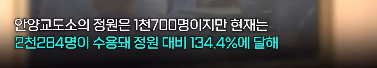 현재 심각하다는 안양교도소 과밀수용 - 보배드림 인기글 이미지 2 - 밈카세