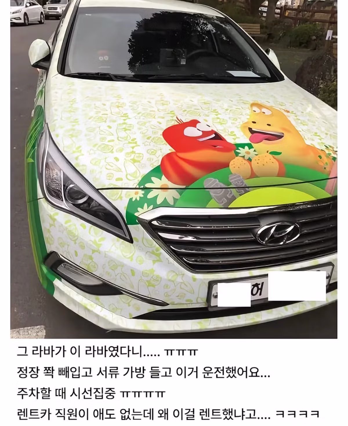 제주도 렌트카 사고 현장 상황 - 뽐뿌 인기글 이미지 2 - 밈카세