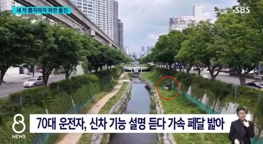 새 차 받자마자 사고 낸 70대 운전자 - 보배드림 인기글 이미지 4 - 밈카세