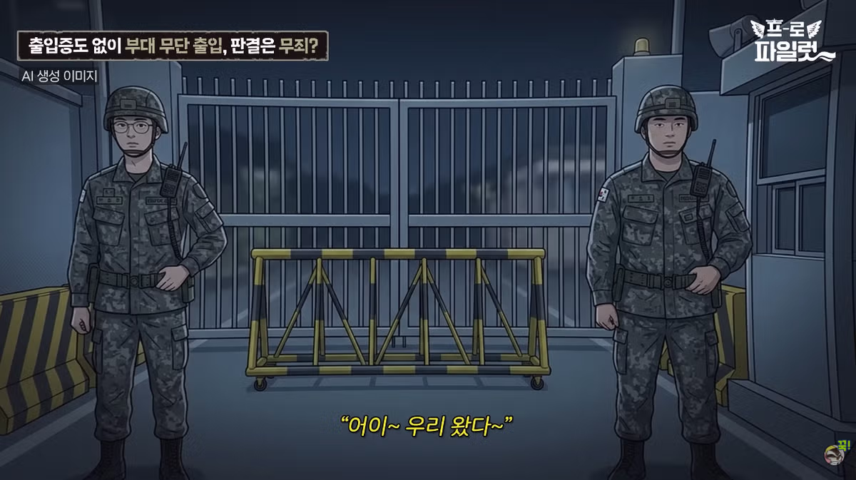 출입증 확인한다고 초병 얼차려 준 간부 ㅋㅋㅋㅋ - FM코리아 인기글 이미지 2 - 밈카세