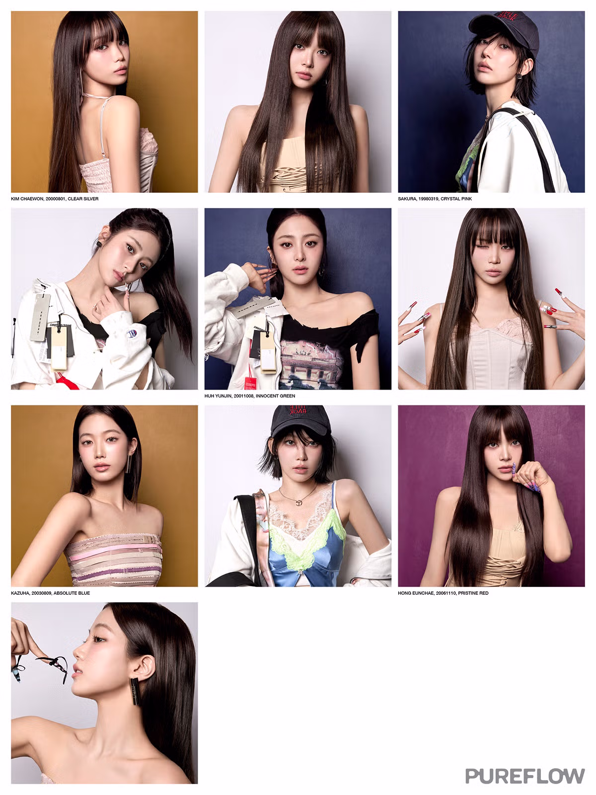 르세라핌 PUREFLOW 컨셉 포토 공개 - 디시인사이드 인기글 이미지 26 - 밈카세