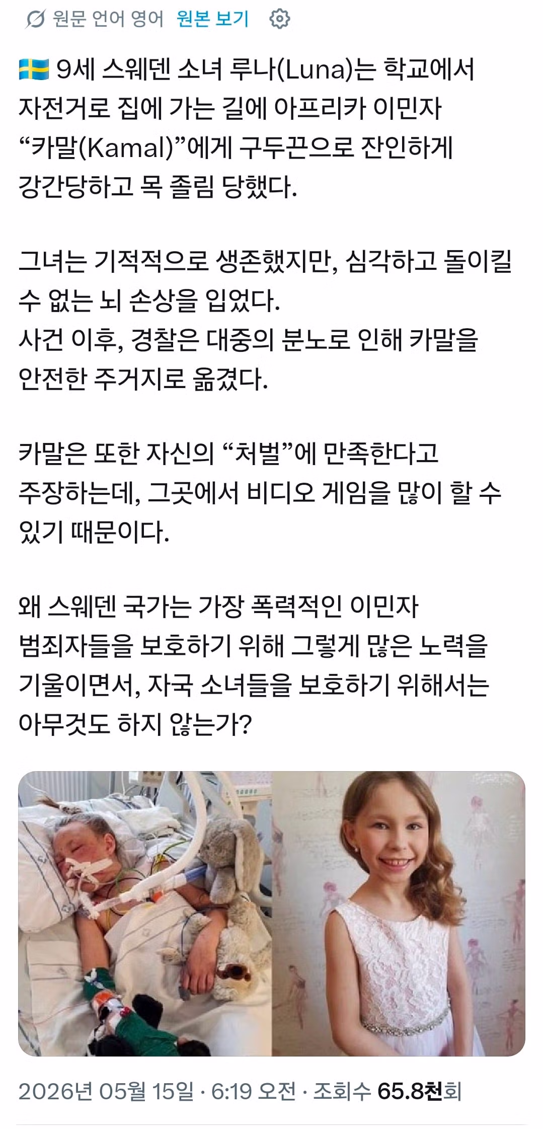 이민자 문제로 갈등이 심해진 스웨덴의 현재 상황 - 디시인사이드 인기글 이미지 1 - 밈카세