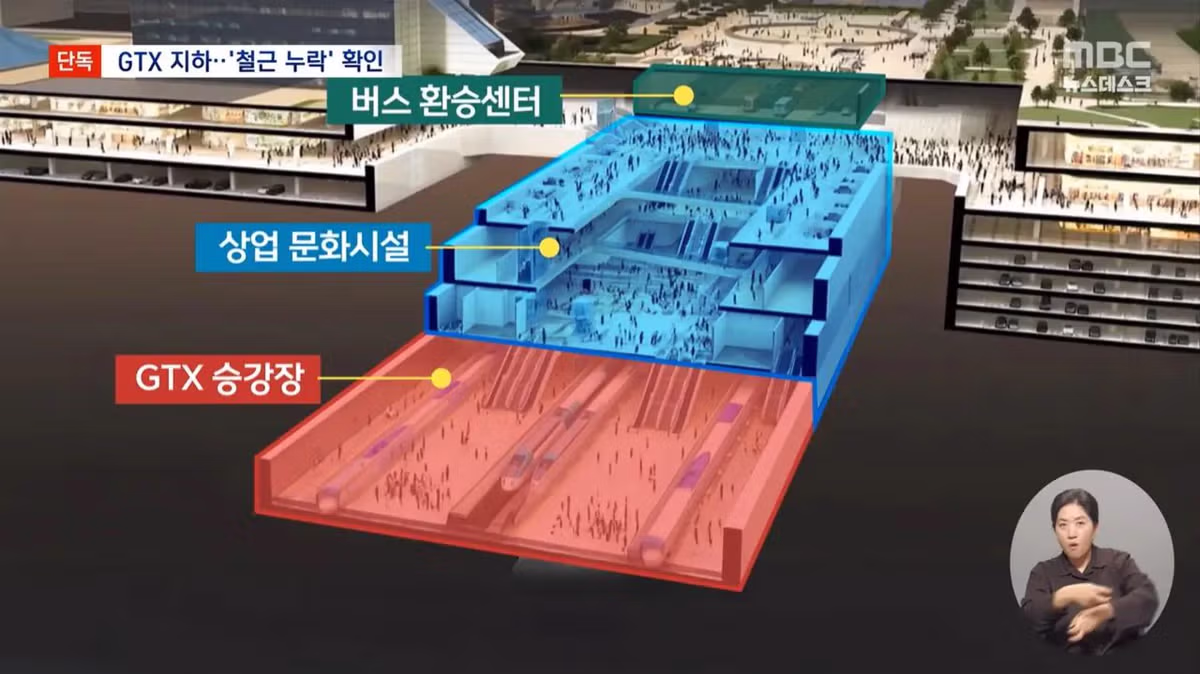 [단독] 강남 한복판 GTX 지하 공간 "철근 2,500개 빠졌다" - 디시인사이드 인기글 이미지 10 - 밈카세