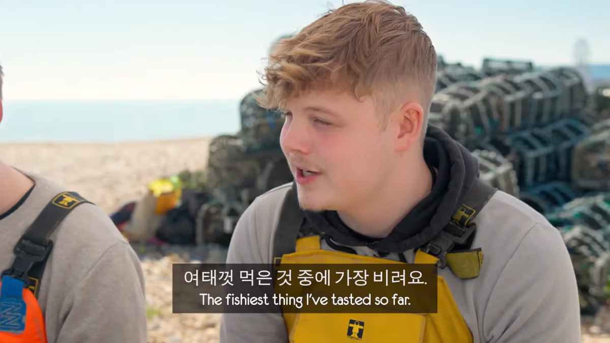 영국 어부들에게 한국식 골뱅이무침을 먹인 반응 - 더쿠 인기글 이미지 22 - 밈카세