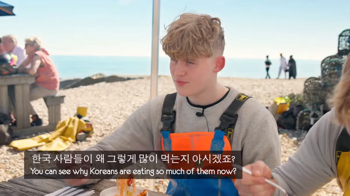 영국 어부들에게 한국식 골뱅이무침을 먹인 반응 - 더쿠 인기글 이미지 51 - 밈카세