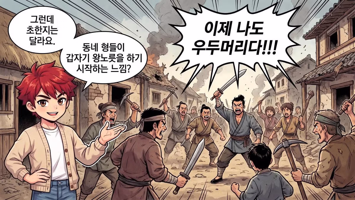 만화로 쉽게 배우는 초한지 입문 - 디시인사이드 인기글 이미지 8 - 밈카세