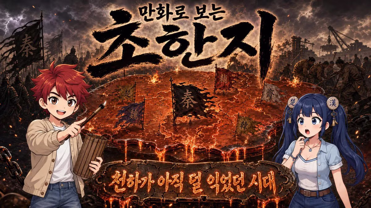만화로 쉽게 배우는 초한지 입문 - 디시인사이드 인기글 이미지 9 - 밈카세