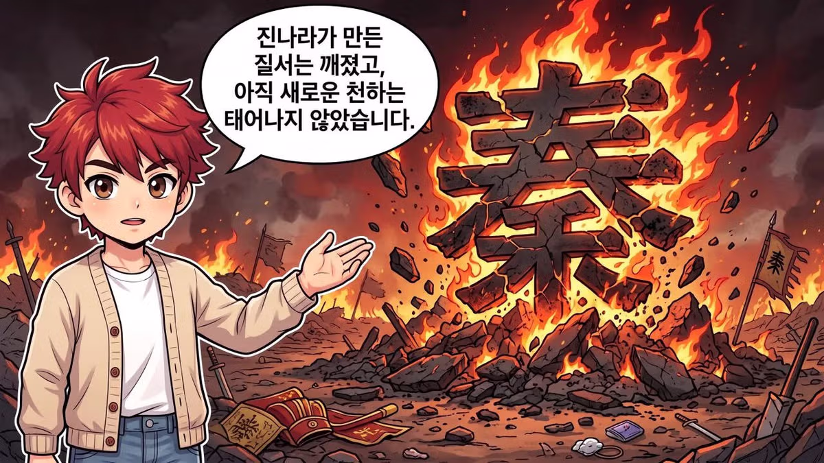 만화로 쉽게 배우는 초한지 입문 - 디시인사이드 인기글 이미지 18 - 밈카세