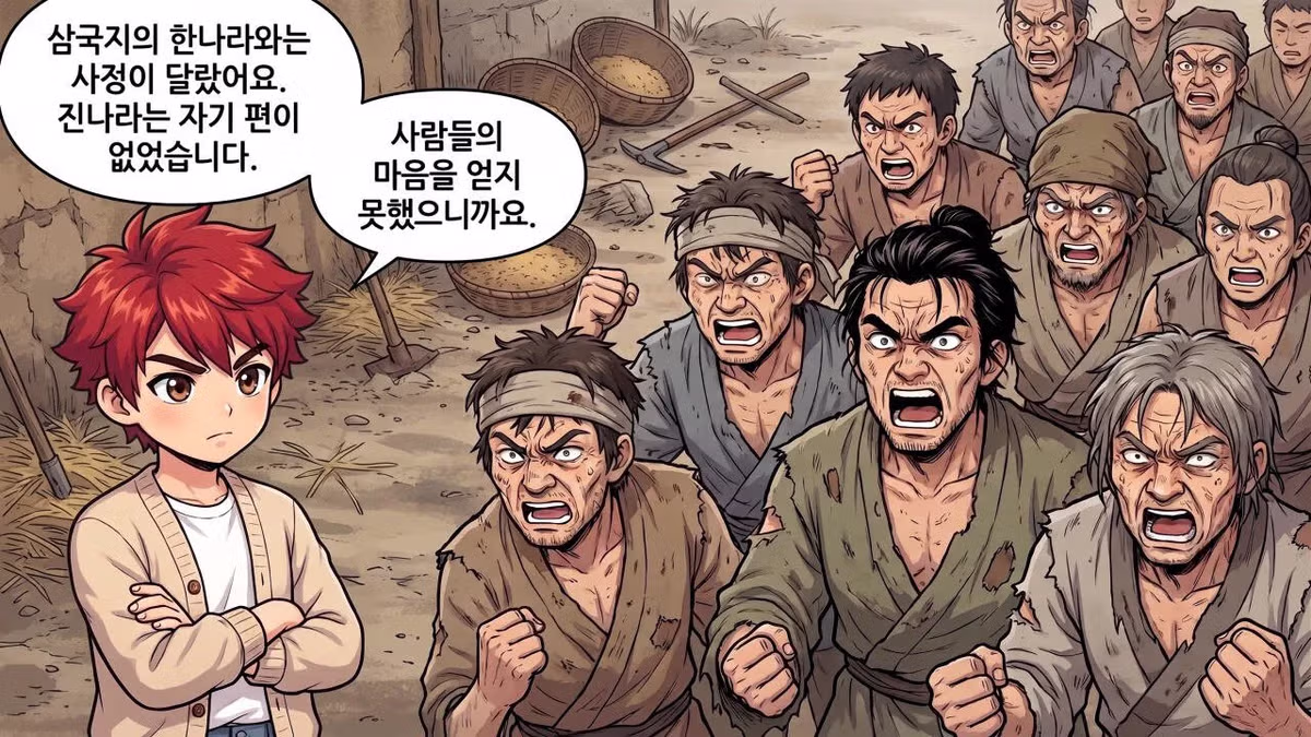 만화로 쉽게 배우는 초한지 입문 - 디시인사이드 인기글 이미지 19 - 밈카세