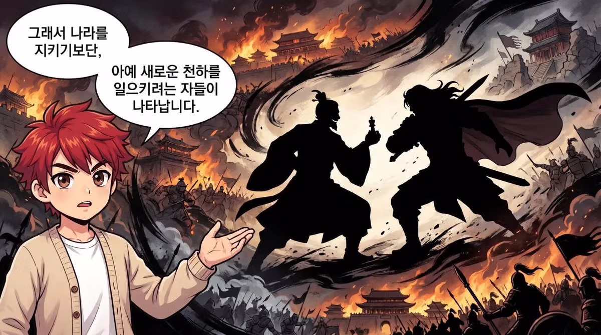 만화로 쉽게 배우는 초한지 입문 - 디시인사이드 인기글 이미지 20 - 밈카세