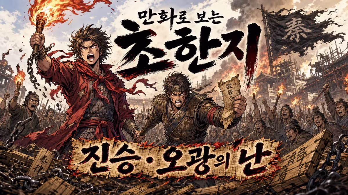 만화로 쉽게 배우는 초한지 입문 - 디시인사이드 인기글 이미지 29 - 밈카세