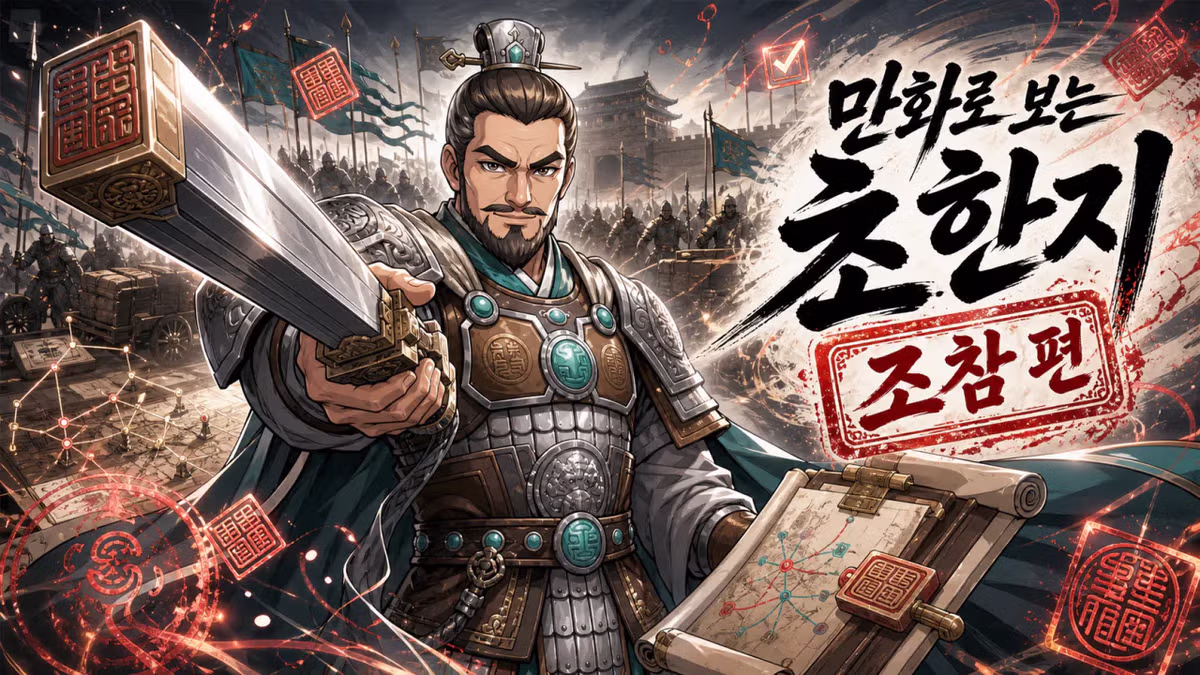 만화로 쉽게 배우는 초한지 입문 - 디시인사이드 인기글 이미지 34 - 밈카세