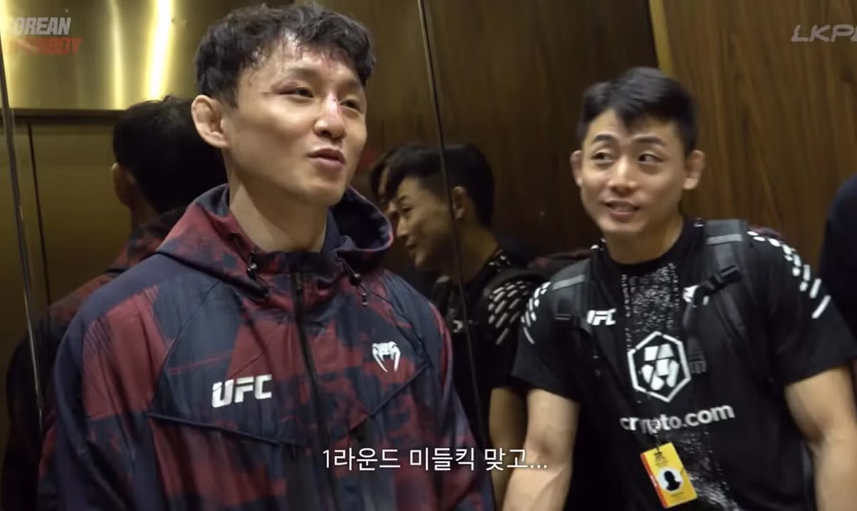 1라운드에 KO 위기였다는 최두호 - 인벤 인기글 이미지 1 - 밈카세