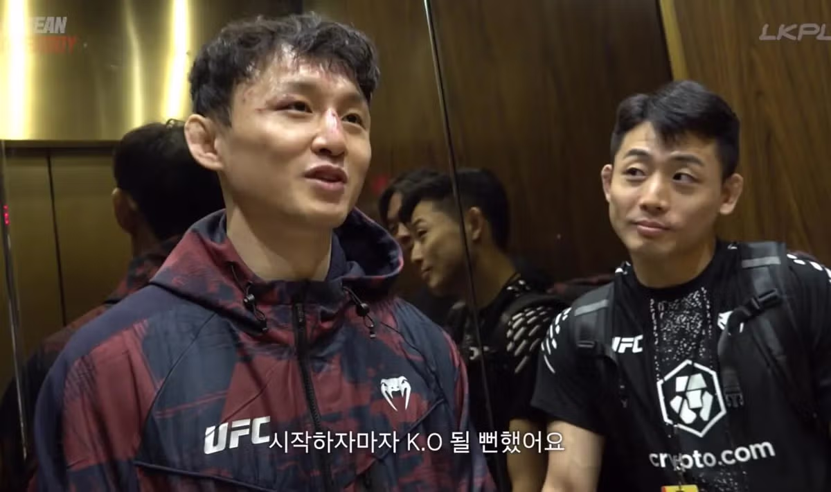 1라운드에 KO 위기였다는 최두호 - 인벤 인기글 이미지 2 - 밈카세