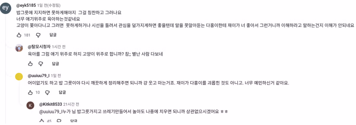 박수홍 유튜브에 달린 충격적인 댓글 반응 - 인벤 인기글 이미지 1 - 밈카세