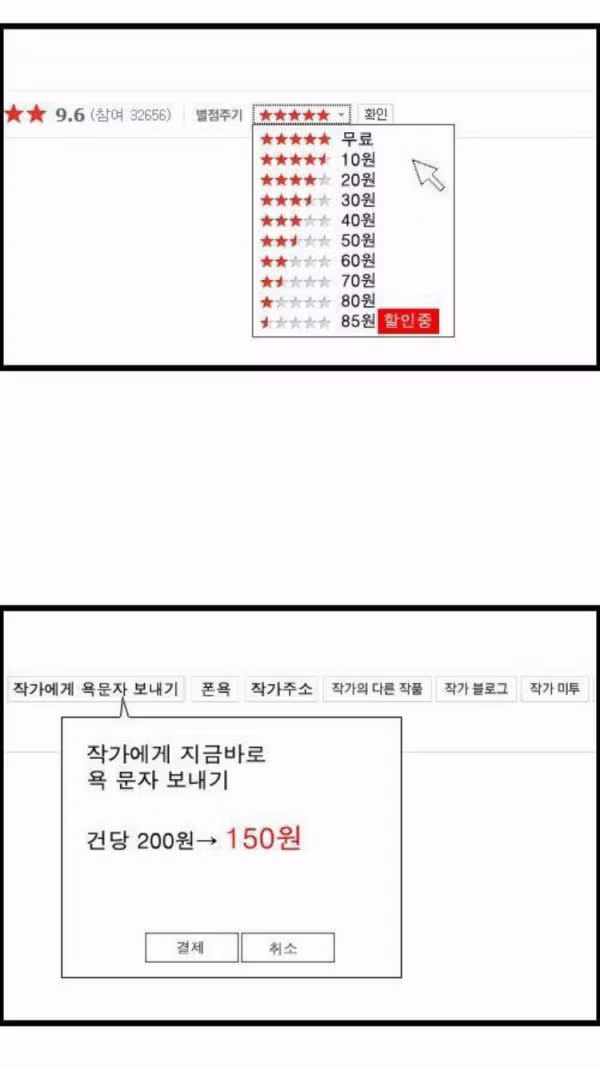 웹툰 무료 인식 개선을 위한 유료화 모델 제안 - 개드립 인기글 이미지 2 - 밈카세