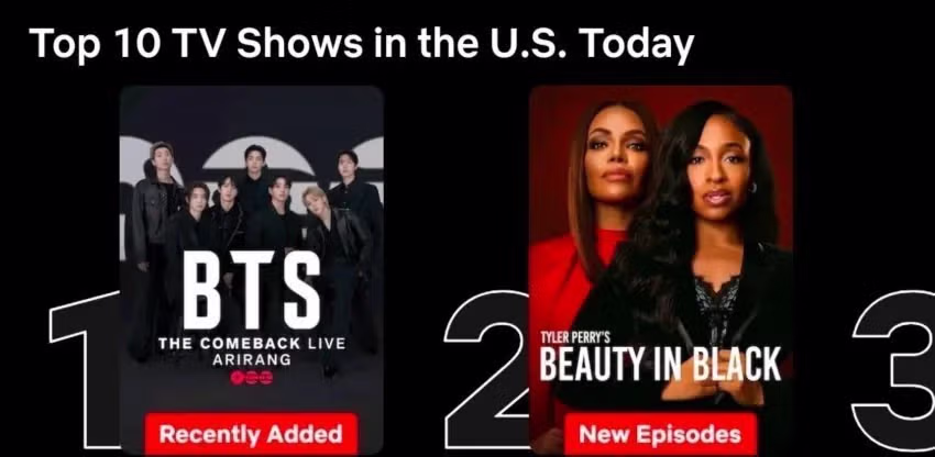 현재 넷플릭스 근황 2