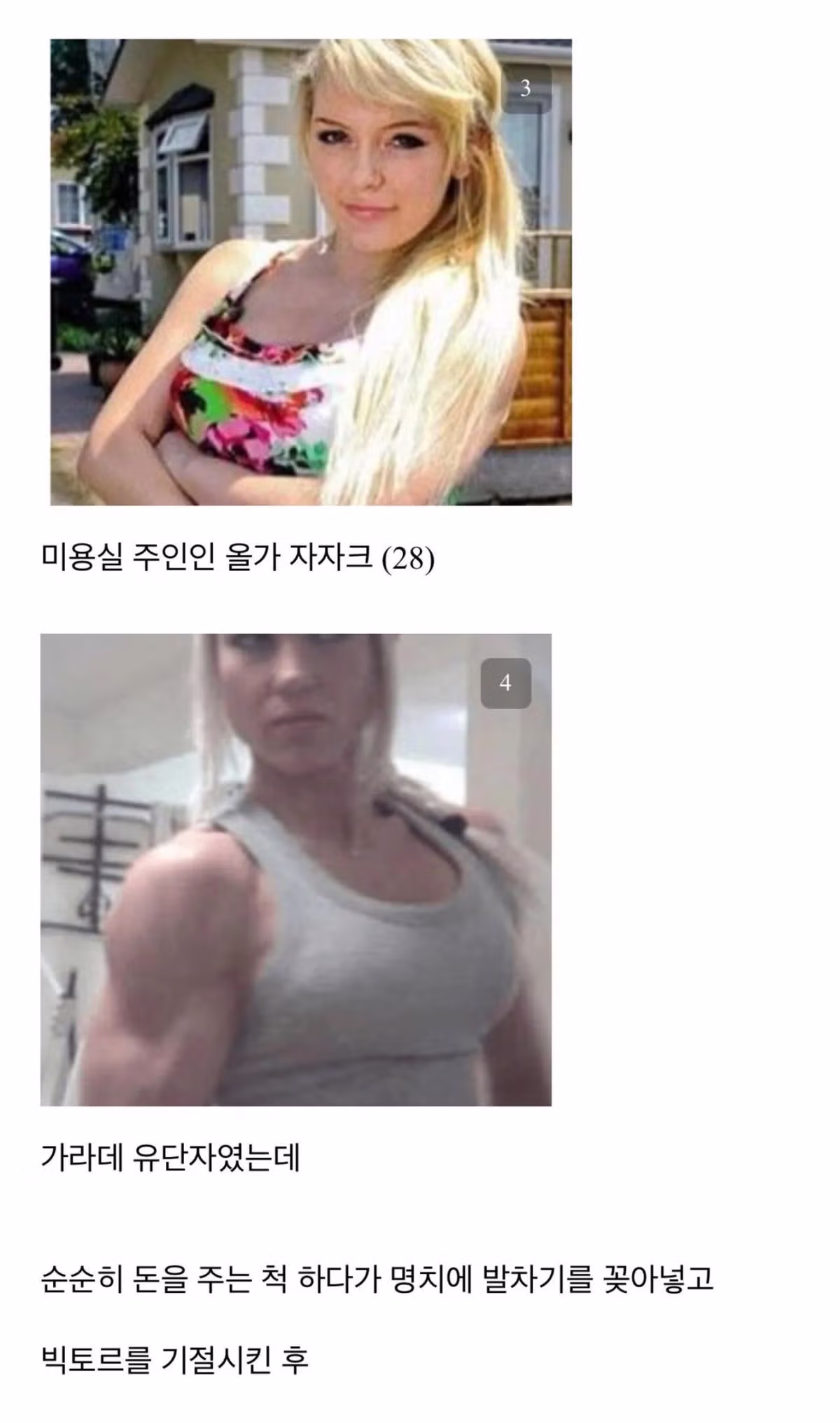 러시아 여성을 대상으로 한 잔혹한 강력 범죄 사건 - 보배드림 인기글 이미지 2 - 밈카세