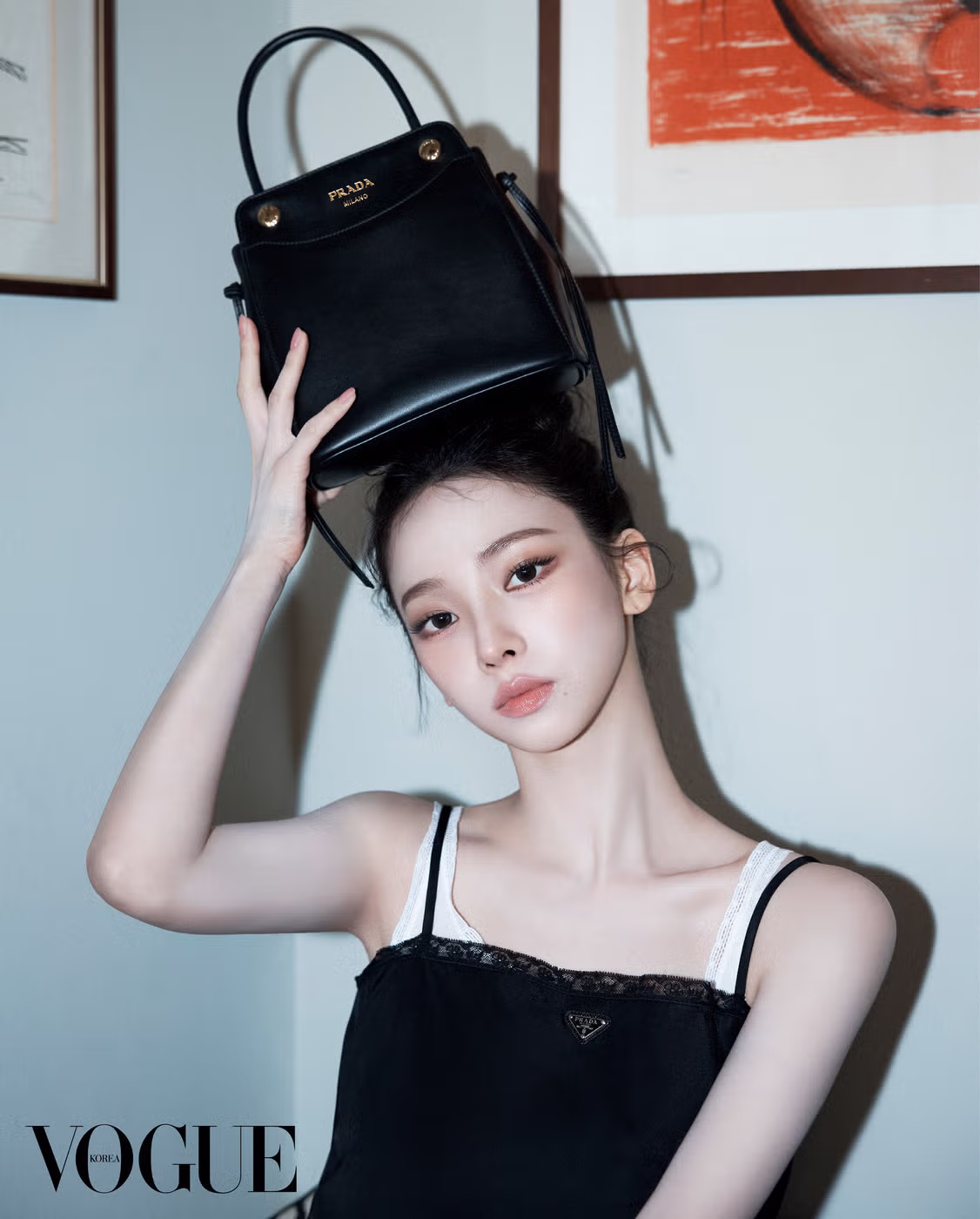 보그 코리아 에스파 카리나 화보(지난 밀라노 패션위크) 5