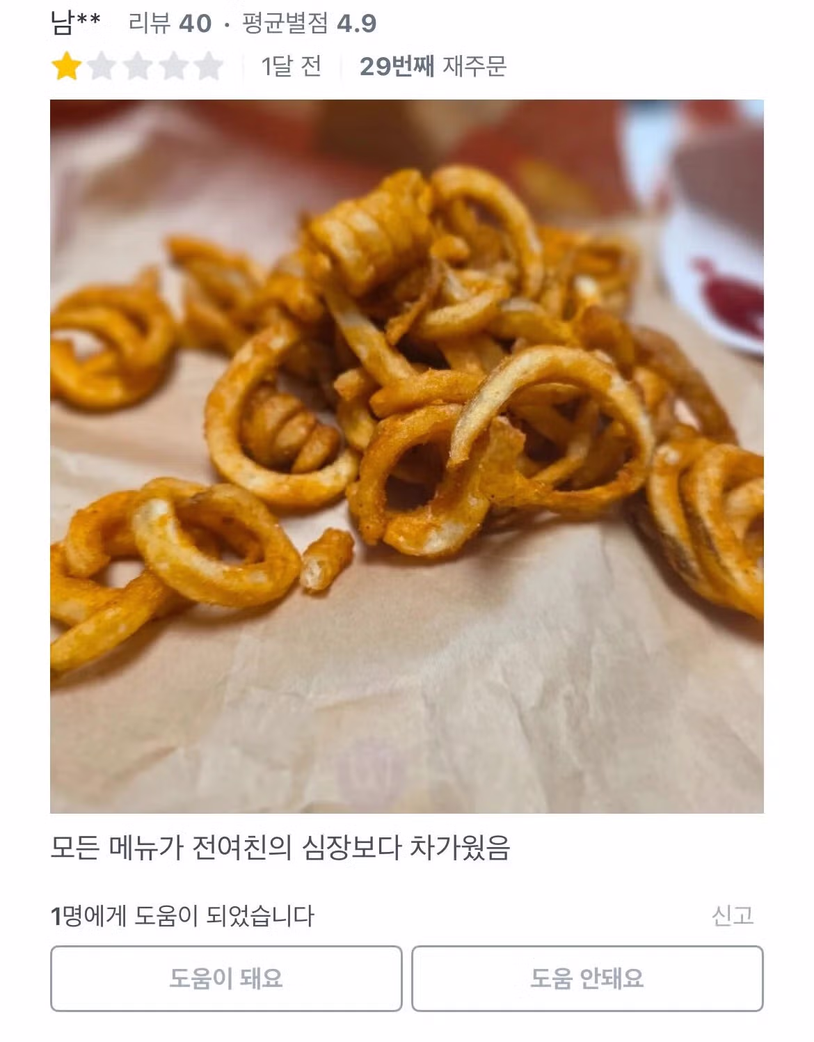 자존감 낮아질 때 읽어보는 우리 동네 맥도날드 배민 리뷰 - 인스티즈 인기글 이미지 7 - 밈카세