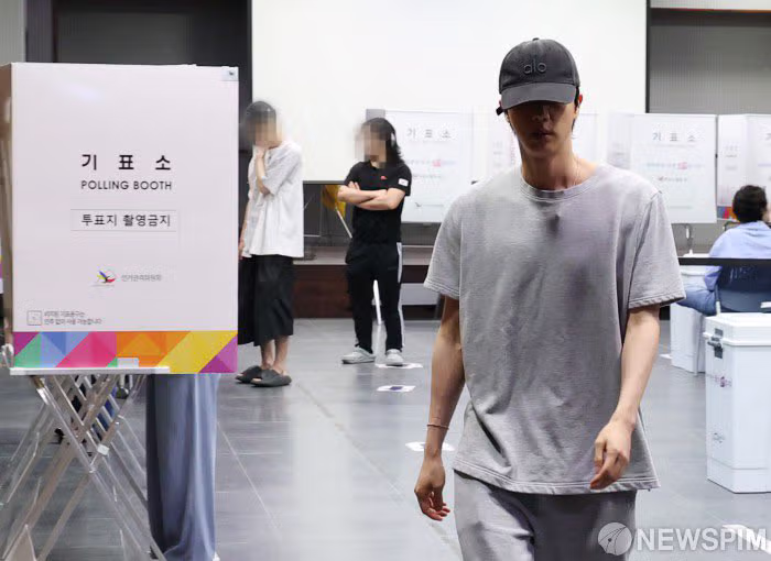방탄소년단 진의 투표 인증샷 - 인벤 인기글 이미지 7 - 밈카세