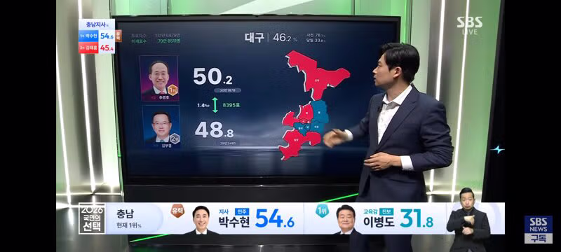 현재 초접전 양상을 보이는 지역구 현황 - 클리앙 인기글 이미지 2 - 밈카세