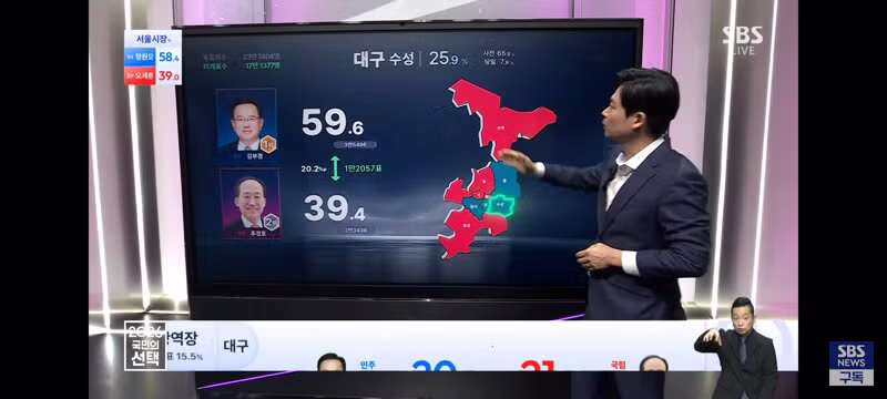 현재 초접전 양상을 보이는 지역구 현황 - 클리앙 인기글 이미지 5 - 밈카세