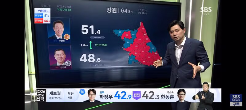 현재 초접전 양상을 보이는 지역구 현황 - 클리앙 인기글 이미지 7 - 밈카세