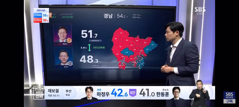 현재 초접전 양상을 보이는 지역구 현황 - 클리앙 인기글 이미지 11 - 밈카세