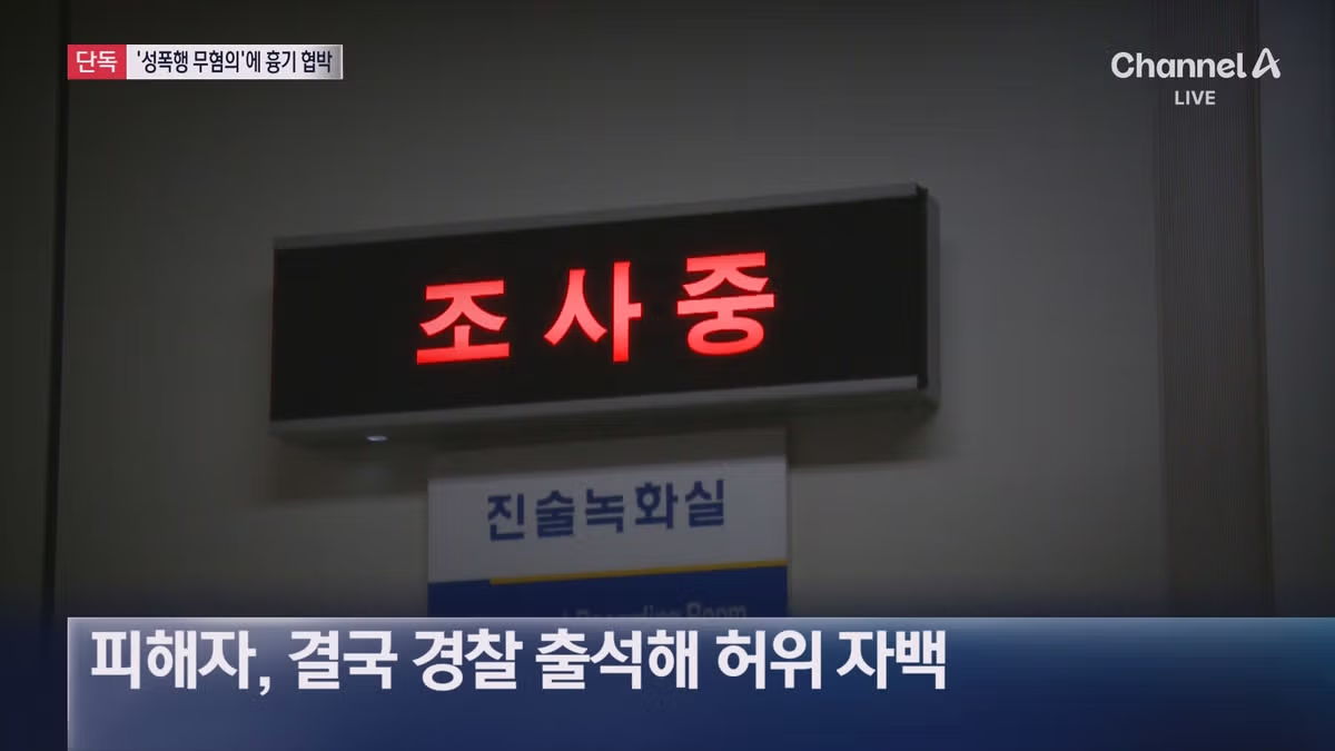 성폭행 무고 사건의 허위 경찰 진술 강요 정황 - FM코리아 인기글 이미지 4 - 밈카세
