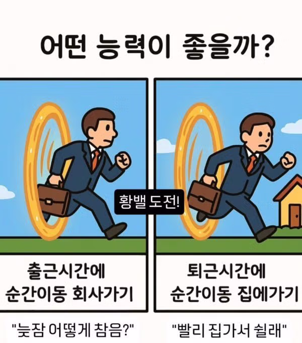 출퇴근길에 가장 쓰고 싶은 순간이동 타이밍 - MLB파크 인기글 이미지 1 - 밈카세