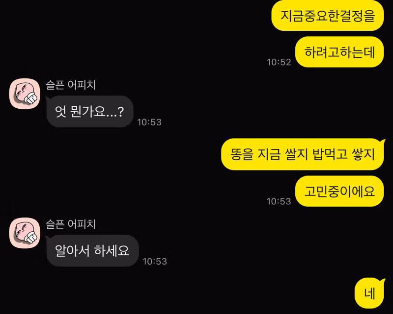 아내와 나눈 웃긴 카톡 대화 모음 - 인벤 인기글 이미지 2 - 밈카세