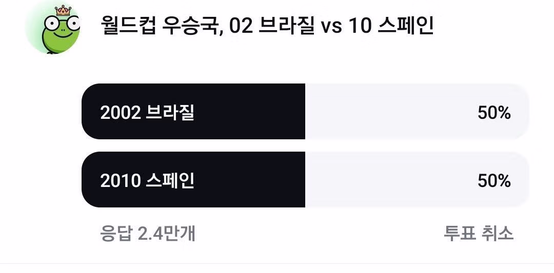 정확히 50대 50으로 갈린 축구 논쟁 - SLR클럽 인기글 이미지 1 - 밈카세