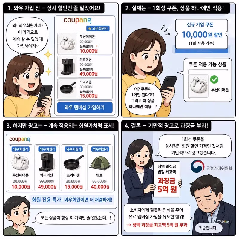 쿠팡이 거액의 과징금을 부과받은 이유 - 개드립 인기글 이미지 1 - 밈카세