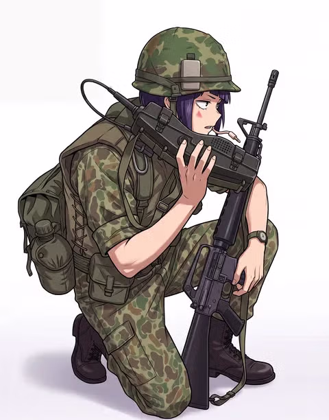 제미나이 AI로 생성한 히로아카 캐릭터들의 월남전 군복 모습 - 클리앙 인기글 이미지 3 - 밈카세