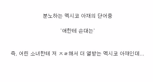 멕시코 눈찢기 사건의 황당한 포인트 - 개드립 인기글 이미지 3 - 밈카세