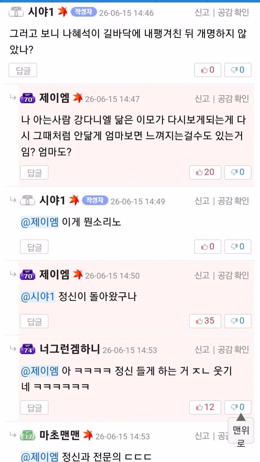 조현병 환자의 거울 치료 상황 - 디시인사이드 인기글 이미지 5 - 밈카세