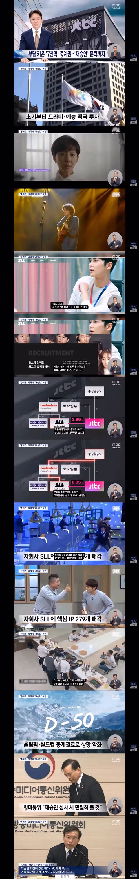 JTBC의 회생 신청 보도하는 JTBC - 클리앙 인기글 이미지 2 - 밈카세