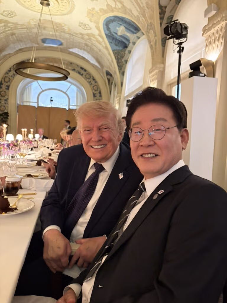 이재명 대통령 합성 사진에 반응하는 극우 진영 - 클리앙 인기글 이미지 1 - 밈카세