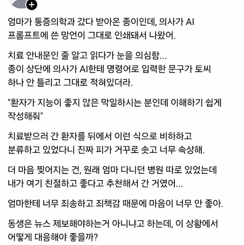 AI 프롬프트 엔지니어링 단순 작업 논쟁 - 디시인사이드 인기글 이미지 2 - 밈카세