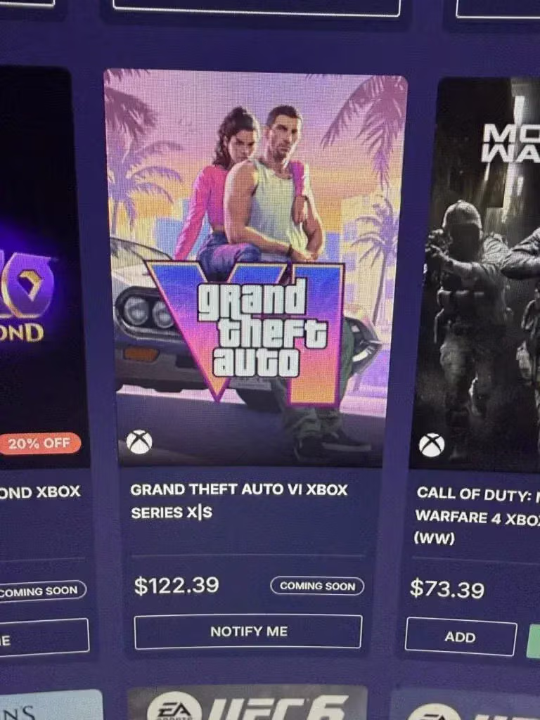 GTA6 판매 가격 공개 - 뽐뿌 인기글 이미지 1 - 밈카세