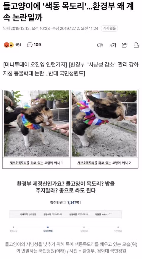 고양이 살처분 논란이 불거진 이유 - 인벤 인기글 이미지 2 - 밈카세